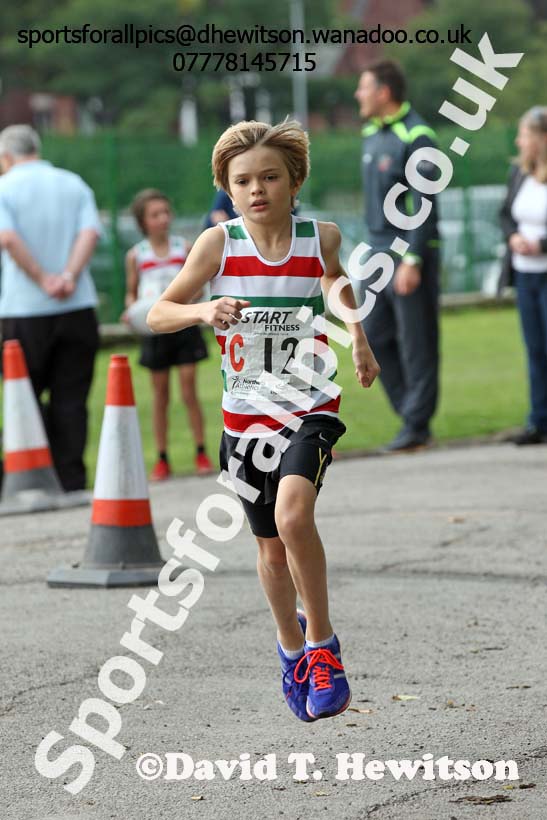 Boys under-13s, Northern Road Relays, Blackpool. Photo: David T. Hewitson/Sports for All Pics